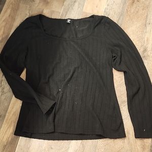 Black long sleeves  top